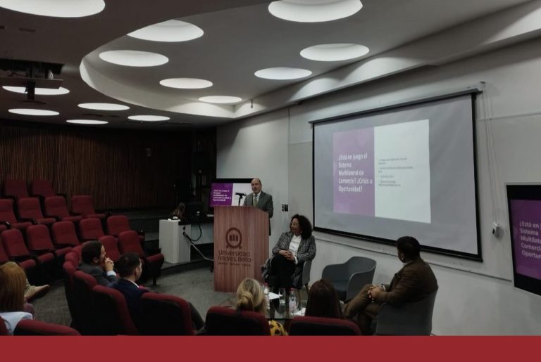 Chile: inauguración de actividades del Diplomado en Derecho Aduanero en la Universidad Andrés Bello con charla magistral. 17/04/2024